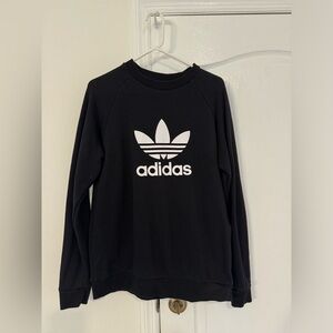 Adidas Originals Black Crewneck (Size Medium)